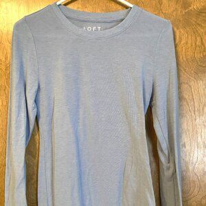 Light blue pullover sweater